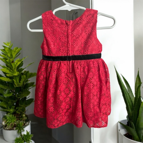 🥳 $15 NWOT Girl's Popatu Lace & Tulle Dress Size 12 months - Picture 2 of 3